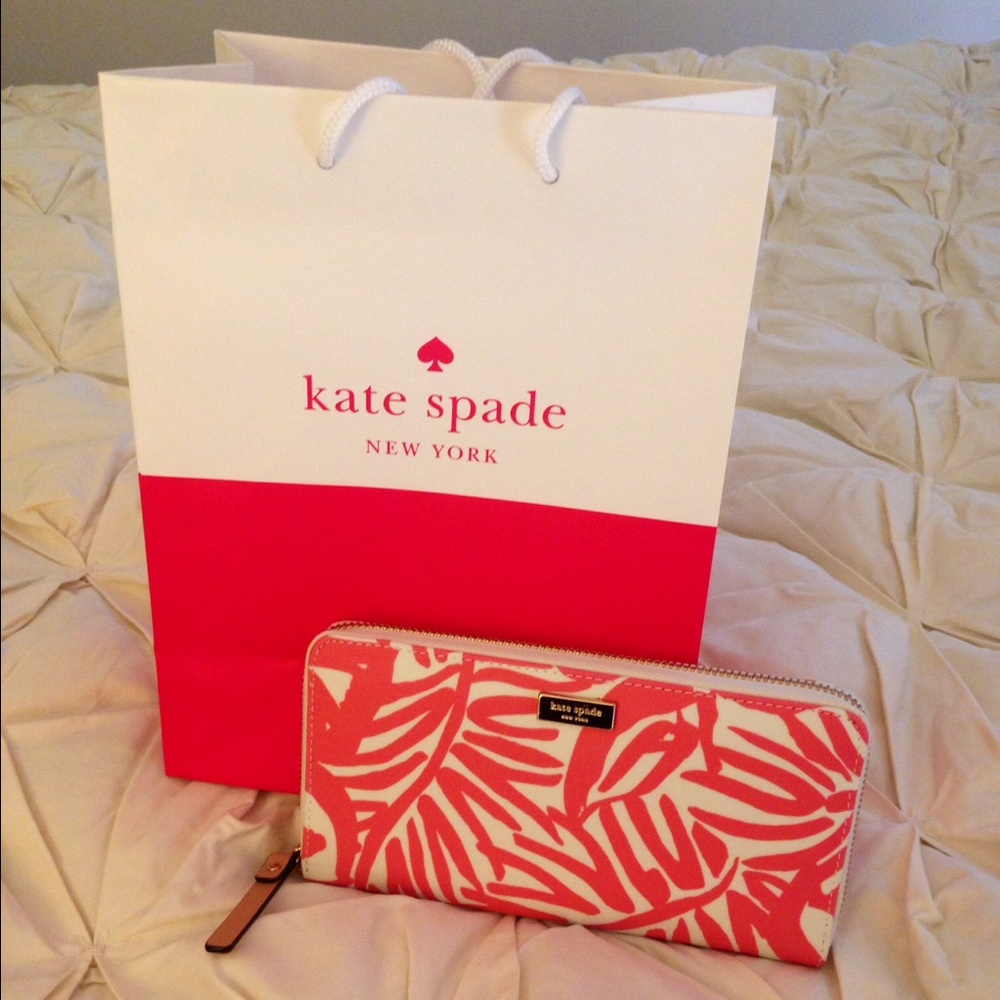 Kate Spade Grant Street Wallet in Pink Pal…